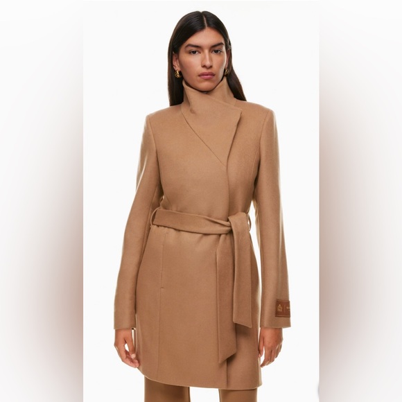 Babaton Connor Coat Short XS - Saville (Camel Colour) - Picture 5 of 5